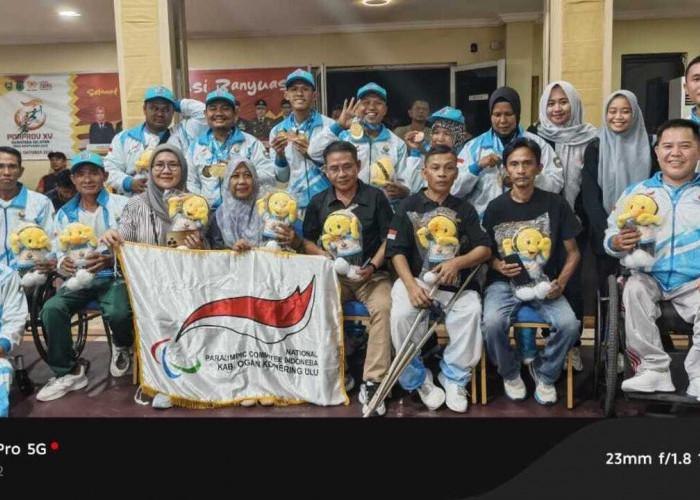 Pegawai Rutan Baturaja Sukses Antar Atlet NPCI OKU Raih 10 Medali Emas di Peparprov Sumsel V