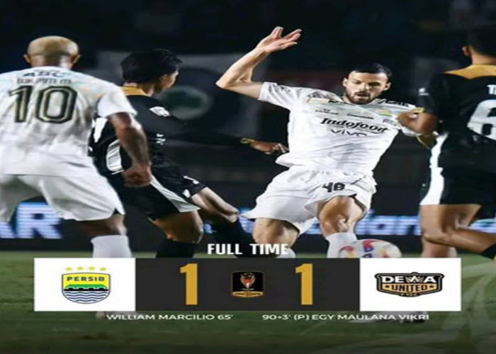 Persib Bandung Gagal ke Final Piala Presiden 2025, Ditahan Imbang Dewa United 1-1