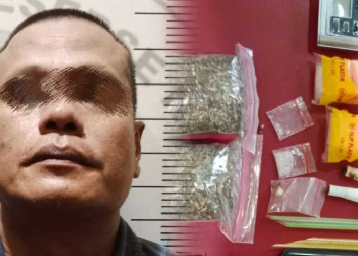 Resahkan Warga Gunung Ibul, Bandar Narkoba Ditangkap Tim Opsnal Unit 2