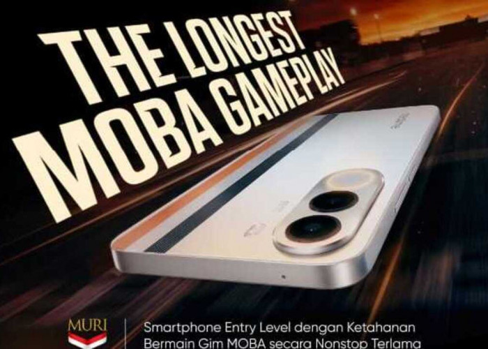 Realme P4x Pecahkan Rekor MURI, Jadi Smartphone Entry Level dengan Ketahanan Main Gim MOBA Terlama Sekali Cas