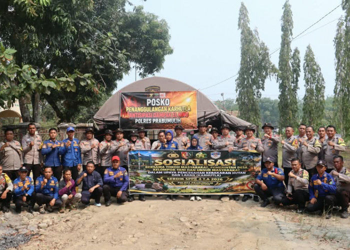 Perkuat Kesiapan Hadapi Karhutla, 8 Serdik SPPK Angkatan 4 Sespim Tinjau Sejumlah Pos Penanganan Karhutla
