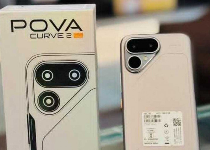 Tecno Pova Curve 2 5G Meluncur dengan Baterai 8000 mAh dan Desain Futuristik