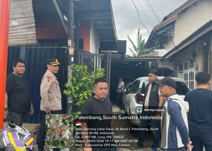 Rumah Warga di Demang Lebar Daun Palembang Dilempar Benda Mudah Terbakar, Dua Pelaku Diburu Polisi