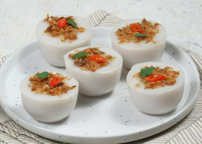 Kue Talam Ebi, Camilan Tradisional Gurih yang Tetap Eksis dan Menggugah Selera