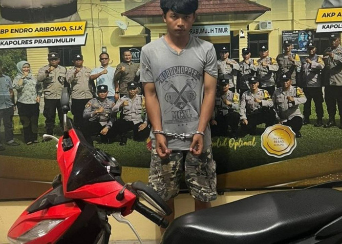 Operasi Pekat, Tim Singo Timur Bekuk Seorang Pelaku Curanmor di Prabumulih