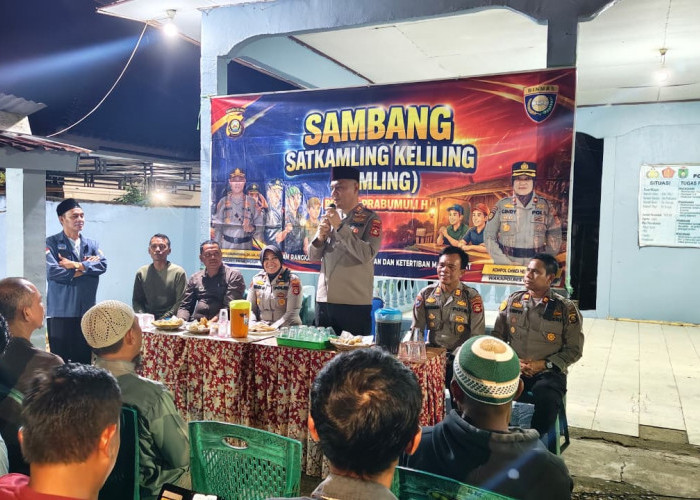 Aktif Sambangi Satkamling, Kapolres Prabumulih: Perkuat Sinergi Jaga Kamtibmas di Tengah Masyarakat
