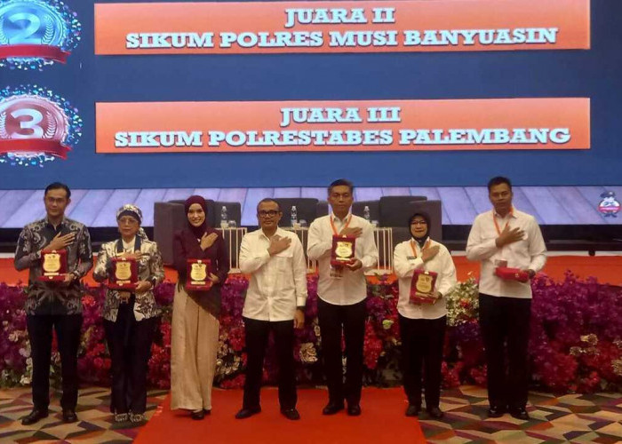 Polres Prabumulih Raih Penghargaan di Rakernis Bidang Hukum Polda Sumsel 2026