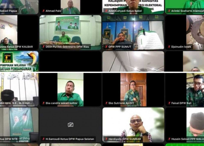DPW PPP se-Indonesia Sepakat Usulkan Penonaktifan Agus Suparmanto dan Taj Yasin, DPW Sumsel: Kita Satu Suara