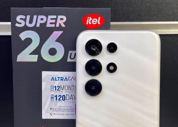 itel Super 26 Ultra Tawarkan Layar AMOLED 1.5K 144Hz dan Baterai 6000mAh, Harga Mulai Rp2,3 Jutaan