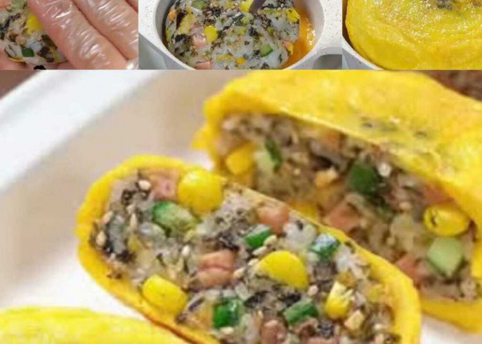 Nasi Omlet Praktis, Solusi Bekal Anti Ribet untuk Perjalanan Jauh Naik Kendaraan Umum