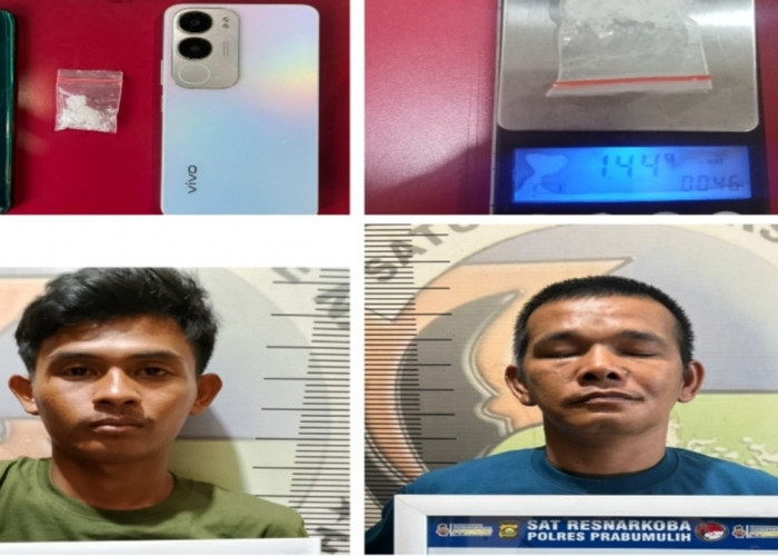 1. Buang Sabu saat Dikejar lalu Ungkap Pemasoknya, Polres Prabumulih Bekuk Dua Tersangka Sekaligus