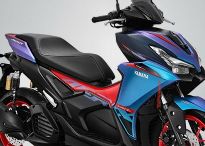 BADASS! Yamaha Aerox Alpha Generasi Ketiga Tampil Futuristik dan Penuh Teknologi