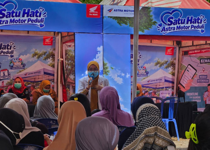 Setelah Membagikan Masker ke Warga OKI, Astra Motor Sumsel Adakan Layanan Kesehatan Gratis 