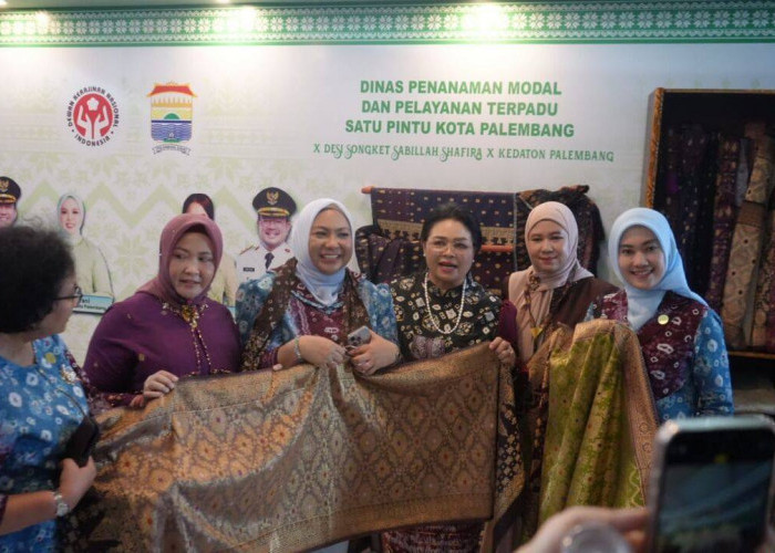 Sriwijaya Ekspo 2025: Kanwil Kemenkum Sumsel turut Semarakkan Swarna Songket Nusantara Palembang