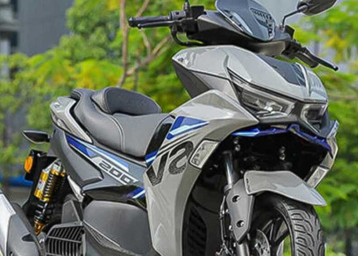 Skutik Sporty Baru AVETA NOVA 200 2026 Resmi Meluncur, Desain Mirip Aerox Tapi Lebih Gahar