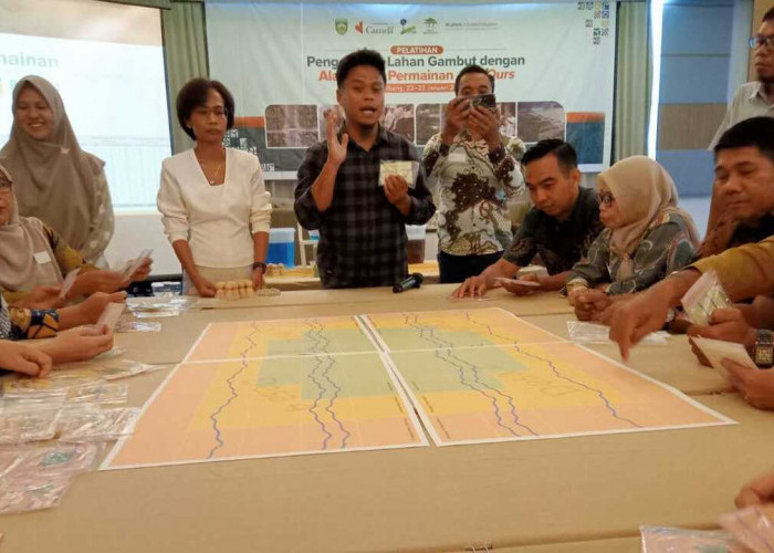 Pelatihan H2Ours : Edukasi Berbasis Permainan untuk Kelestarian Gambut di Sumatera Selatan