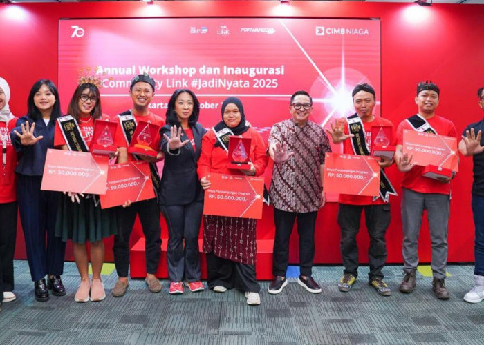 CIMB Niaga Umumkan 3 Ide Sosial Terbaik Community Link #JadiNyata 2025