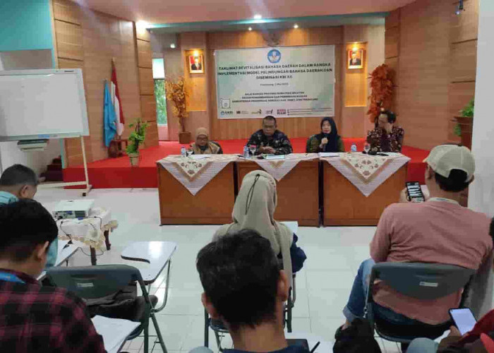 Balai Bahasa Sumatera Selatan Gelar Taklimat Revitalisasi Bahasa Daerah, Ternyata Ini Tujuannya... 