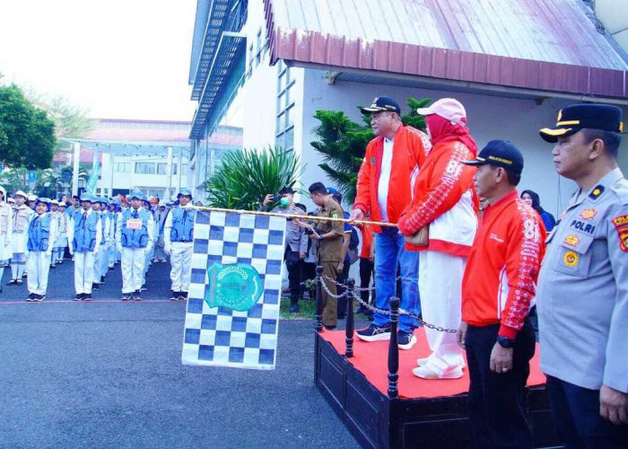 100 Regu Pelajar SD hingga SMA Adu Disiplin, Kekompakan dan Semangat Nasionalisme