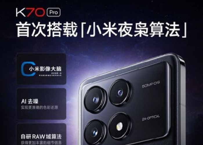 Xiaomi Redmi K70 Pro: Membawa Era Baru dengan Layar 4.000 Nit dan Kamera Light Hunter