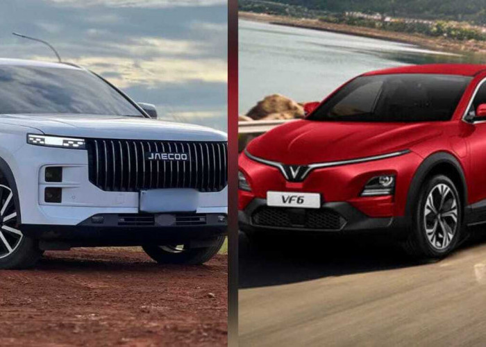 SUV Hybrid China vs EV Vietnam: JAECOO J7 Bikin VinFast VF 6 Ketar-Ketir?