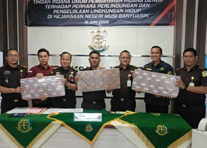 Kejari Muba Eksekusi Terpidana Lingkungan Hidup Muhammad Nur Alim Terkait Kasus PT Banyu Kahuripan Indonesia d