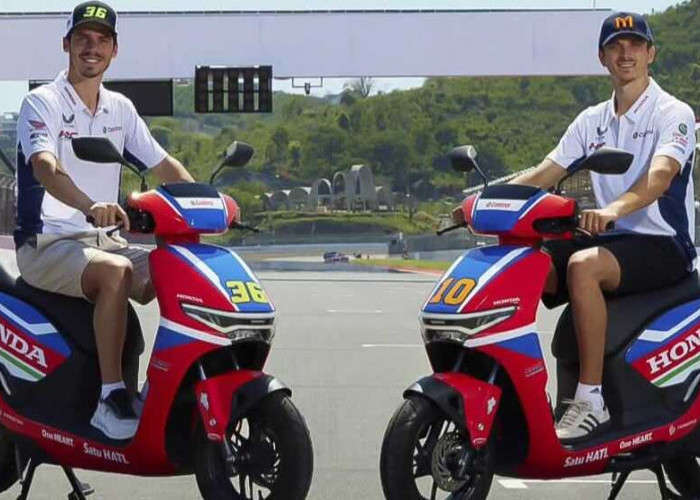 Honda CUV e: Tampil Gagah di MotoGP Mandalika 2025, Bawa Semangat Balap Ramah Lingkungan