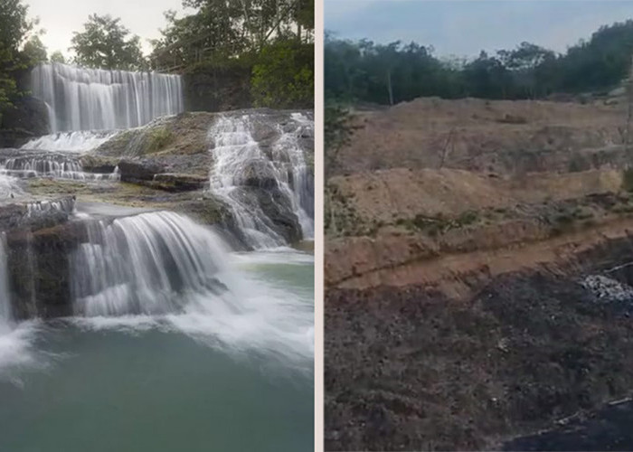 Heboh Air Terjun Selingsing, Niagara Kecil di Sumatera Selatan Menghilang, Cek Fakta! 