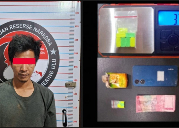 Polres OKU Ringkus Pengecer Ineks di Lubuk Batang, Amankan Barang Bukti Berlogo Marvel