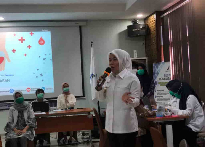 HUT Ke-22 BBPOM Gelar Kegiatan Donor Darah, Ini Pesan Wawako Palembang!
