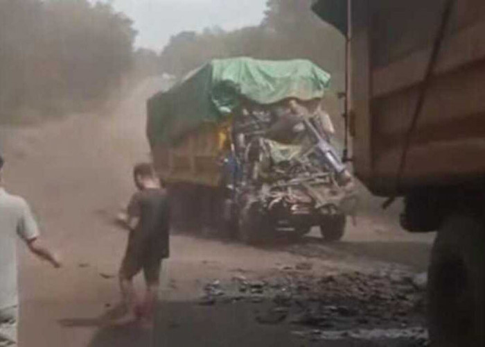 Sopir Truk Batu Bara Tewas Terjepit Kabin Usai Tabrak Truk di Depan, Polisi Selidiki Kecelakaan 