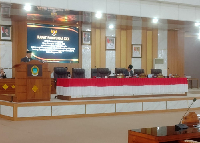 DPRD Ogan Ilir Gelar Dua Rapat Paripurna, Bahas Raperda Inisiatif dan LKPJ 2025
