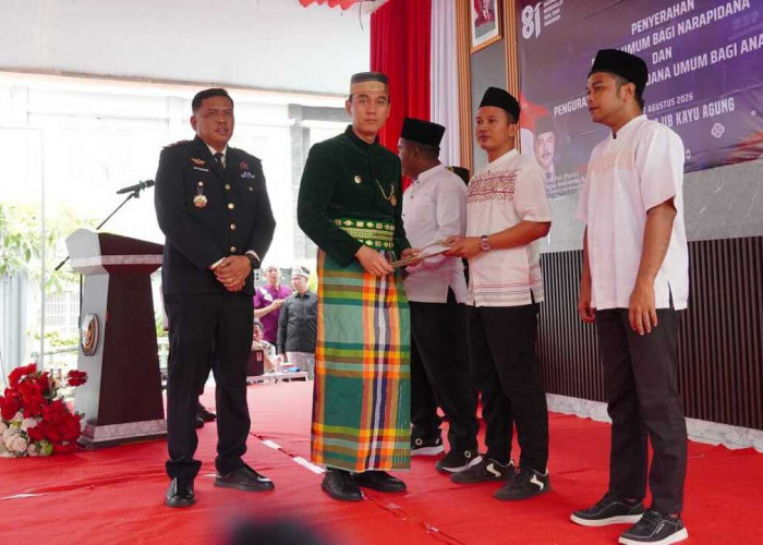 HUT ke-81 RI, 521 Warga Binaan Lapas Kayuagung Terima Remisi