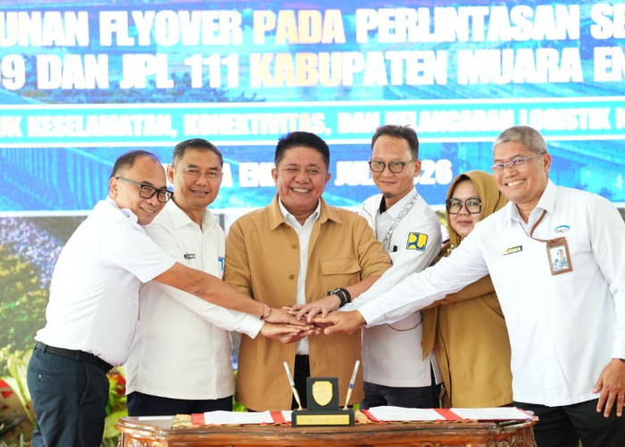 Herman Deru Tuntaskan Persoalan Angkutan Batu Bara, Empat Flyover Dibangun.