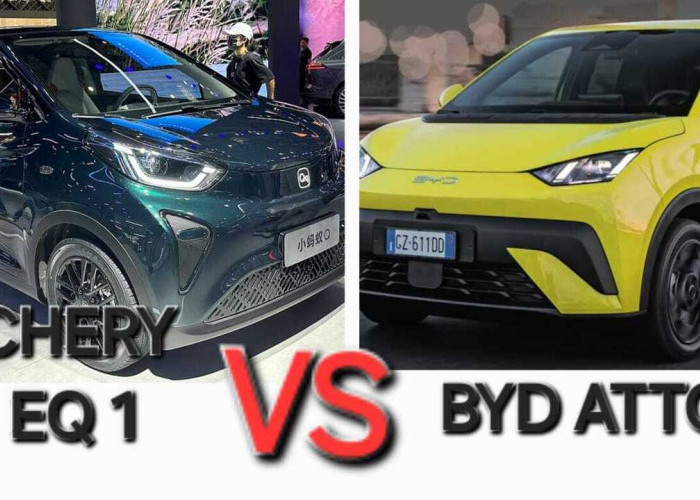 Komparasi Dua EV Perkotaan: Chery EQ1 dan BYD Atto 1 Siap Panaskan Jalanan RI