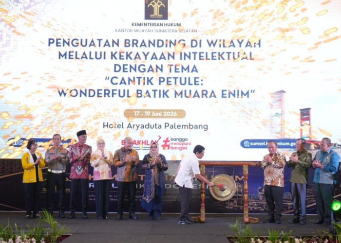 Angkat Pesona Batik Petule, Kemenkum Sumsel Dorong Pelindungan dan Pemanfaatan Kekayaan Intelektual