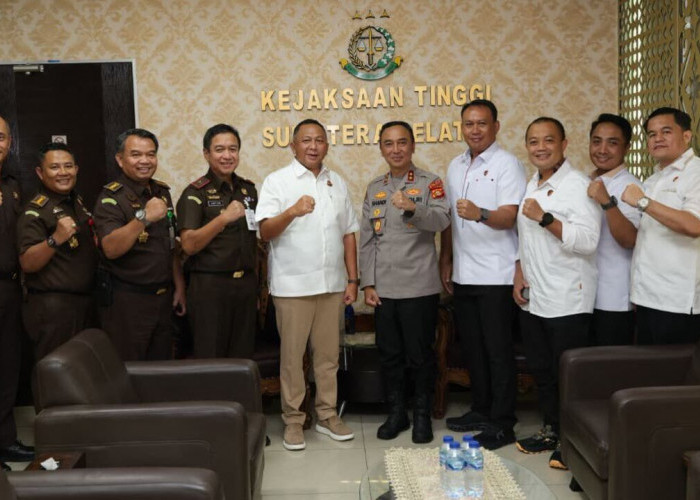 Kapolda Sumsel dan Kajati Perkuat Criminal Justice System di Daerah