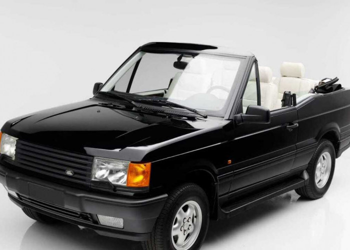 Langka dan Berkelas! Range Rover SE Convertible 1995 Koleksi Wajib bagi Pecinta Otomotif