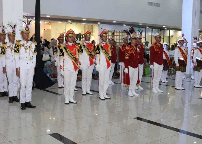 Regu PKS Binaan Polres Prabumulih Sabet Juara 1 Lomba PBB Tingkat SMA Se-Sumatera Selatan