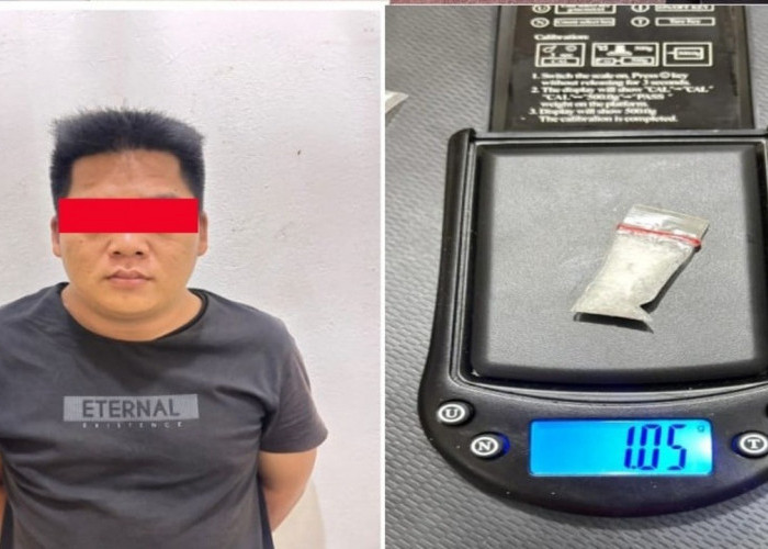 Pesan Sabu Lewat WhatsApp, Pengecer di Buay Madang OKU Timur Dibekuk saat Transaksi