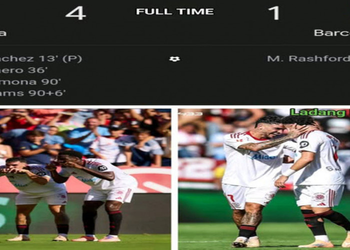 Hasil La Liga 2025/2026: Barcelona Dipermalukan Sevilla 4-1