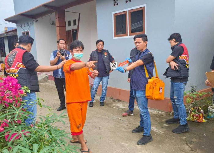 Ungkap 19 Adegan Tragis, Rekonstruksi Kasus Pembunuhan di Lubuklinggau