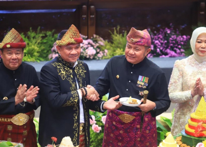 HUT ke-80 Sumsel, Herman Deru Ajak Seluruh Elemen Bersatu Wujudkan Daerah Tangguh dan Maju.