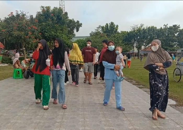 Warga OKU Antusias Nikmati Car Free Day di Tamkot Baturaja
