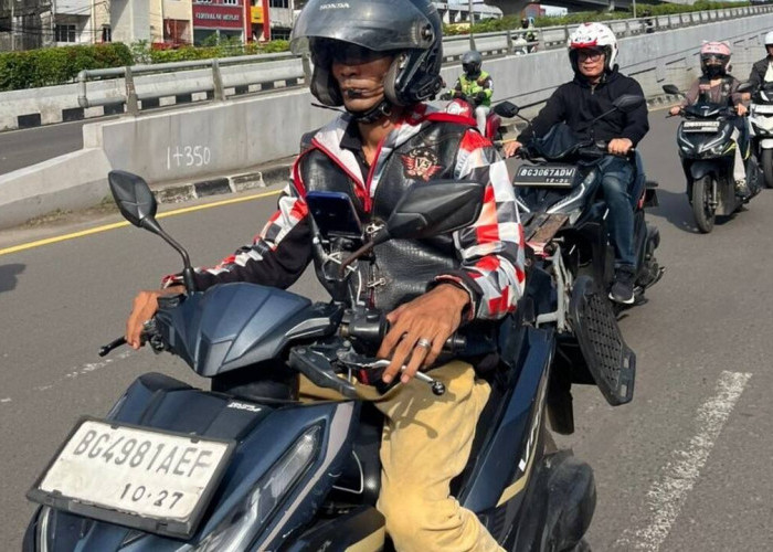 Sinergi Astra Motor Sumsel dan Komunitas Honda Angkat Nilai Edukasi Lewat “Vario Eduride”