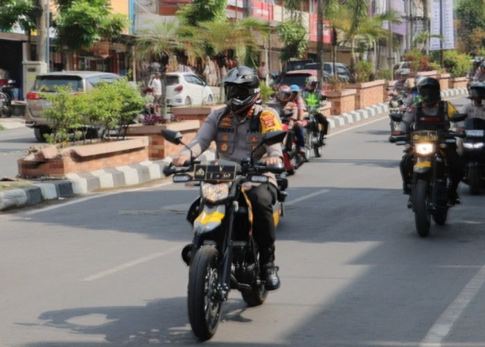 Polres Prabumulih Gelar Patroli Skala Besar Cipta Kondisi Jelang Pilkada Serentak 2024