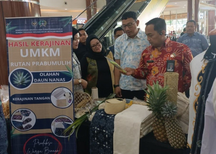 Karya Warga Binaan Rutan Prabumulih Dipuji, Kakanwil Ditjenpas Sumsel: Luar biasa, Keren dan Inovatif