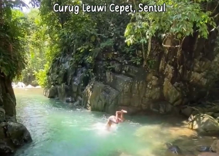 Curug Leuwi Cepet, Satu Lagi Air Terjun dengan Kejernihan Airnya yang Ada di Alam Bogor
