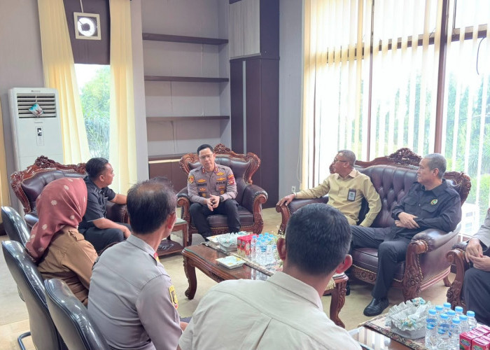 Kapolres Prabumulih Jalin Silaturahmi dengan Pimpinan DPRD, Perkuat Sinergi Wujudkan Kamtibmas Kondusif