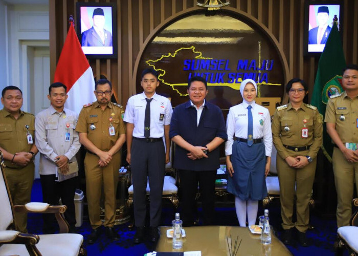 Herman Deru Pesankan Dua Calon Paskibraka Nasional Jaga Mental dan Harumkan Nama Daerah